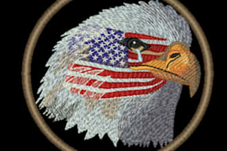 digitize cap and hat embroidery logo professionally