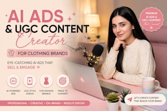 create ai powered ads for your clothing brand