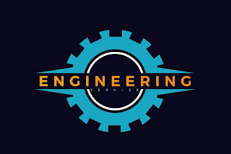 design construction, mechanical, builders, transport and companies logo