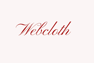 set up webcloth store