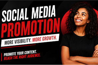 professional social media promotion youtube video marketing