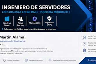 administraré active directory y windows server