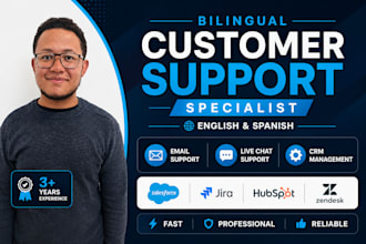 provide professional customer support by email and live chat