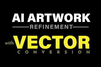 convert and refine ai artwork to vector