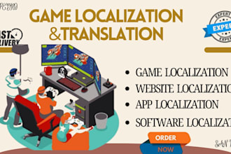 localize and translate your game, web, app, software to neutral spanish