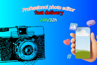photo editor for instagram, facebook, etc  fast delivery