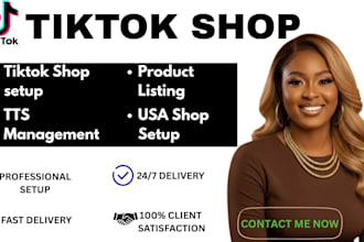 tiktok shop tiktok shop setup tiktok expert tiktok ads tiktok USA account setup