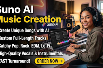 generate premium suno ai music via custom prompting