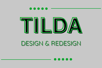 tilda website design and redesign