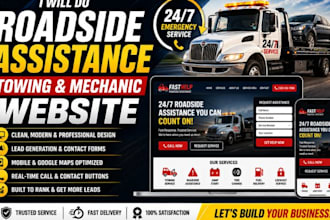 do roadside assistance towing website mechanic website roadside assistance leads