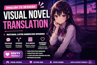 translate your visual novel game from english to spanish