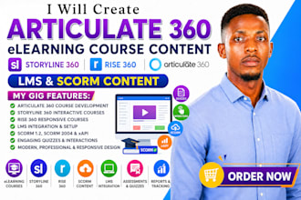 create articulate 360 elearning course stroyline 360 rise 360 lms scorm content
