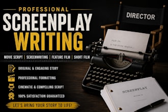 do screenplay, movie script, screenwriting, feature film script and short film
