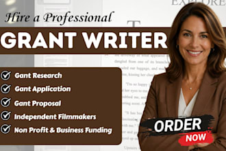 write grant compliance reports and post award documentation for nonprofits