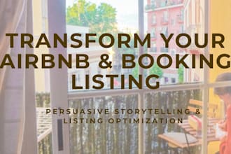 audit and optimize your airbnb or booking listing description
