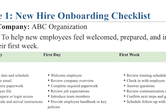 quality professional HR documents