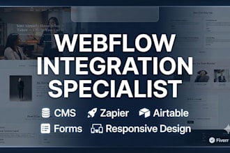 fix your webflow contact form, cms, or zapier integration