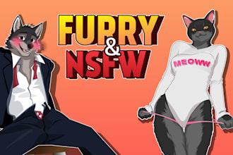 draw your furry character or nsfw