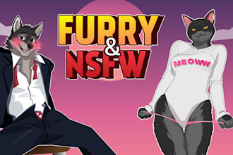 draw your furry character or nsfw