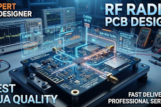 design high speed rf radio multilayer rigid flex pcb with manufacturing gerber