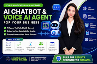 build ai voice agent and conversational chatbot
