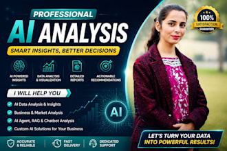 do ai data analysis, machine learning and predictive analytics