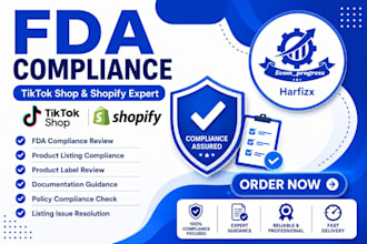 handle tiktok shop fda compliance,product,category approval,fix rejected listing