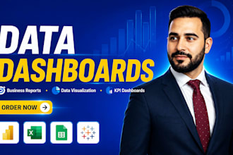 create data visualization dashboards and business reports
