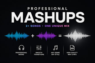 create a professional remix or mashup of your favorite songs