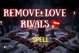 cast powerful third party, rival removal love spell repair relationship ex back