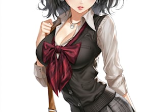 do a anime character