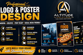 company poster logo designing