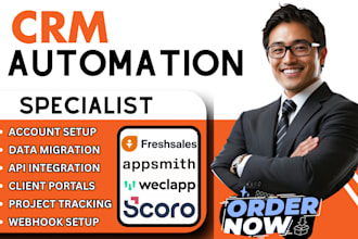 connect freshsales weclapp scoro fat free kylas appsmith kimai crm integration