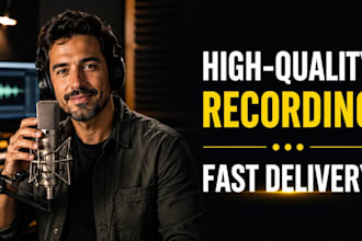 record a professional spanish voice over