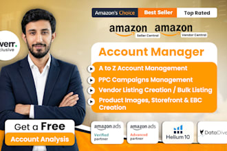 manage your amazon seller and vendor central account end to end
