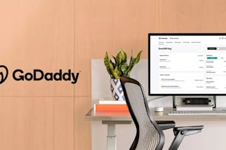 create and redesign godaddy website, godaddy SEO, design godaddy website