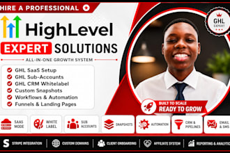 setup gohighlevel saas gohighlevel sub account ghl crm whitelabel ghl snapshot