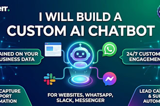 build a custom ai chatbot for your website or business