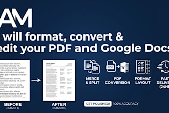 convert, format and edit your PDF and google docs
