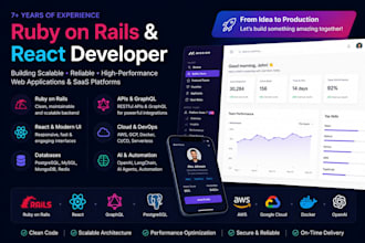 fix or scale your ruby on rails and react application