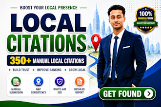 build local citations and nap citations for local SEO