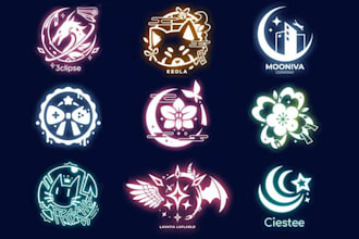 create sacred geometry or mystical or spiritual mandala logo