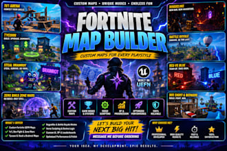 build fortnite map, 1v1, tycoon, steal brainrot map, zb zonewar, rougelike map