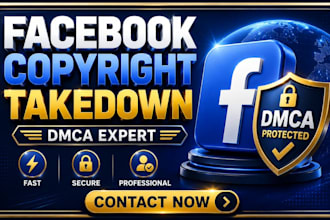remove facebook harassing defaming infringing posts videos ads profiles dmca