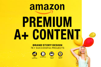 design premium a plus content for amazon enhanced brand content