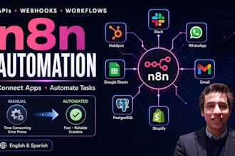 build n8n automation with apis and webhooks