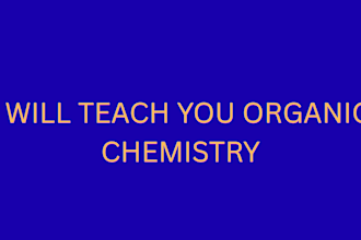 teach you organic chemistry