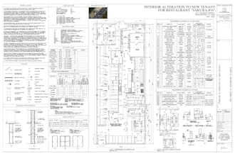 draw commercial plans and retail drawings for permit in cad