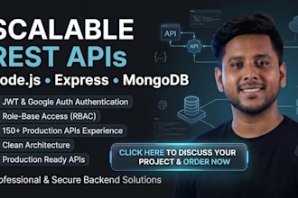 build a scalable rest API with nodejs and express