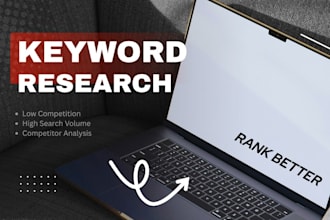 do SEO keyword research for higher google rankings